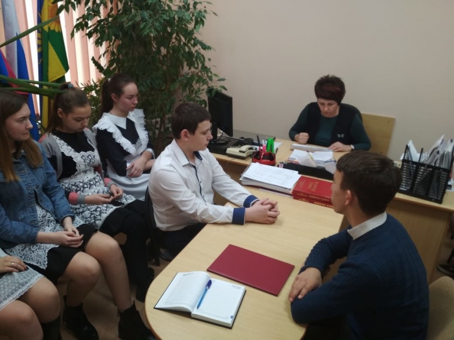 Заседание Молодежного Совета Новопавловского сельского поселения