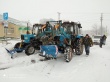 Снегоуборочная техника на территории Новопавловского сельского поселения работает в особом режиме