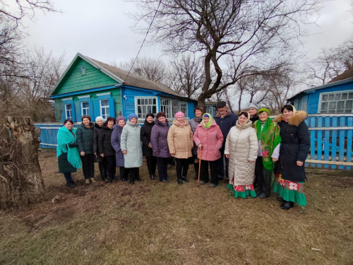 Масленица в гостевом доме ТОС №1 села Новопавловка