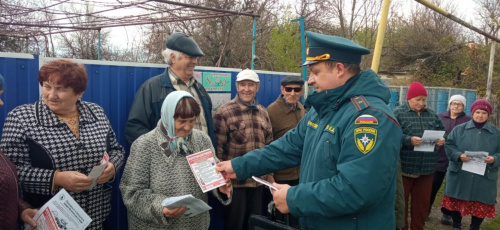 Сход граждан в х. Меклета