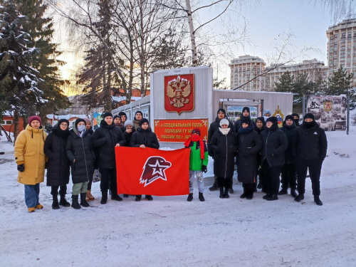 Поездка юнармейцев в Москву