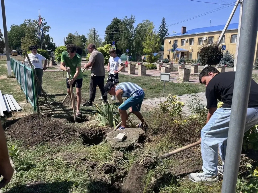 Процесс реализации инициативного проекта - стенд «Стена Памяти и Боевой Славы» Процесс реализации инициативного проекта - стенд «Стена Памяти и Боевой Славы»