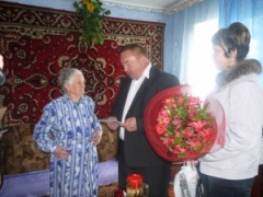90-летний юбилей отметила жительница с.Новопавловка