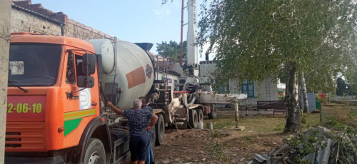 Продолжается ремонт Дома Культуры хутора Меклета