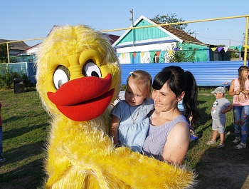 Открытие дворовой площадки